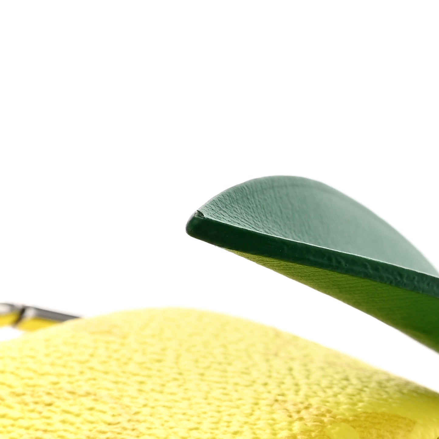 Monogram Lemon Pouch Yellow