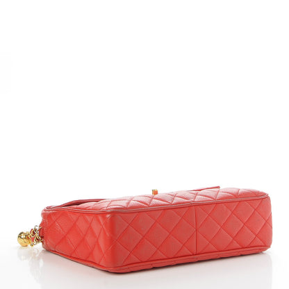 Chanel Caviar Quilted Camera Case Red 4 of 8