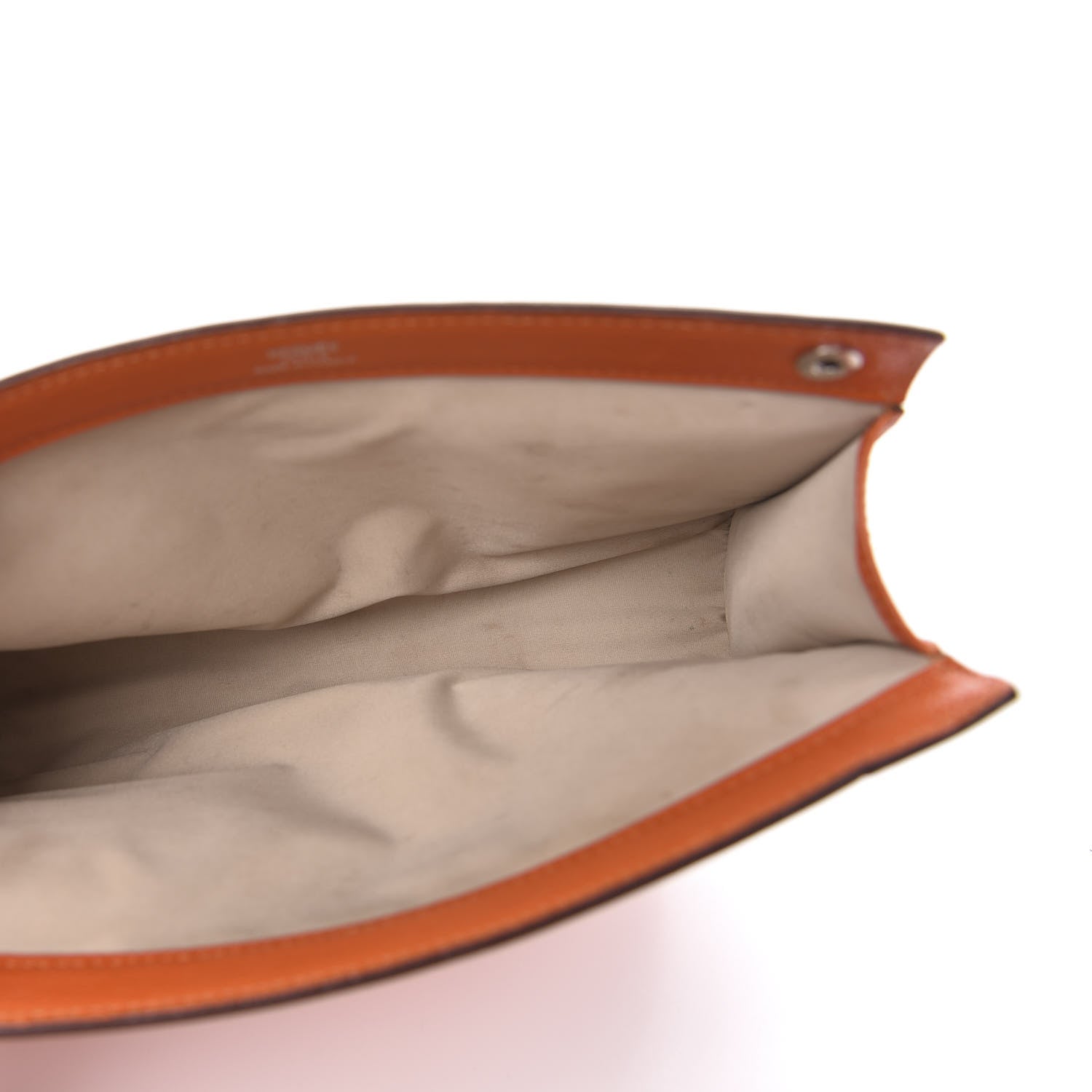 Hermes Chevre Mysore Karo GM Orange 5 of 8