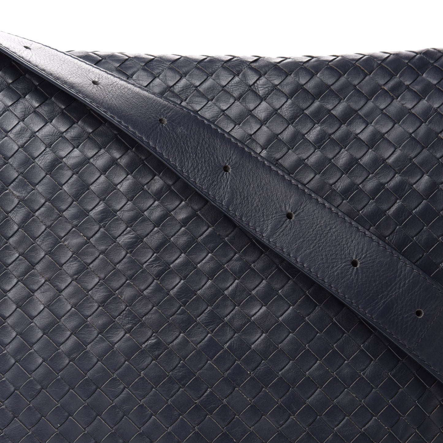 Nappa Intrecciato Messenger Bag Tourmaline
