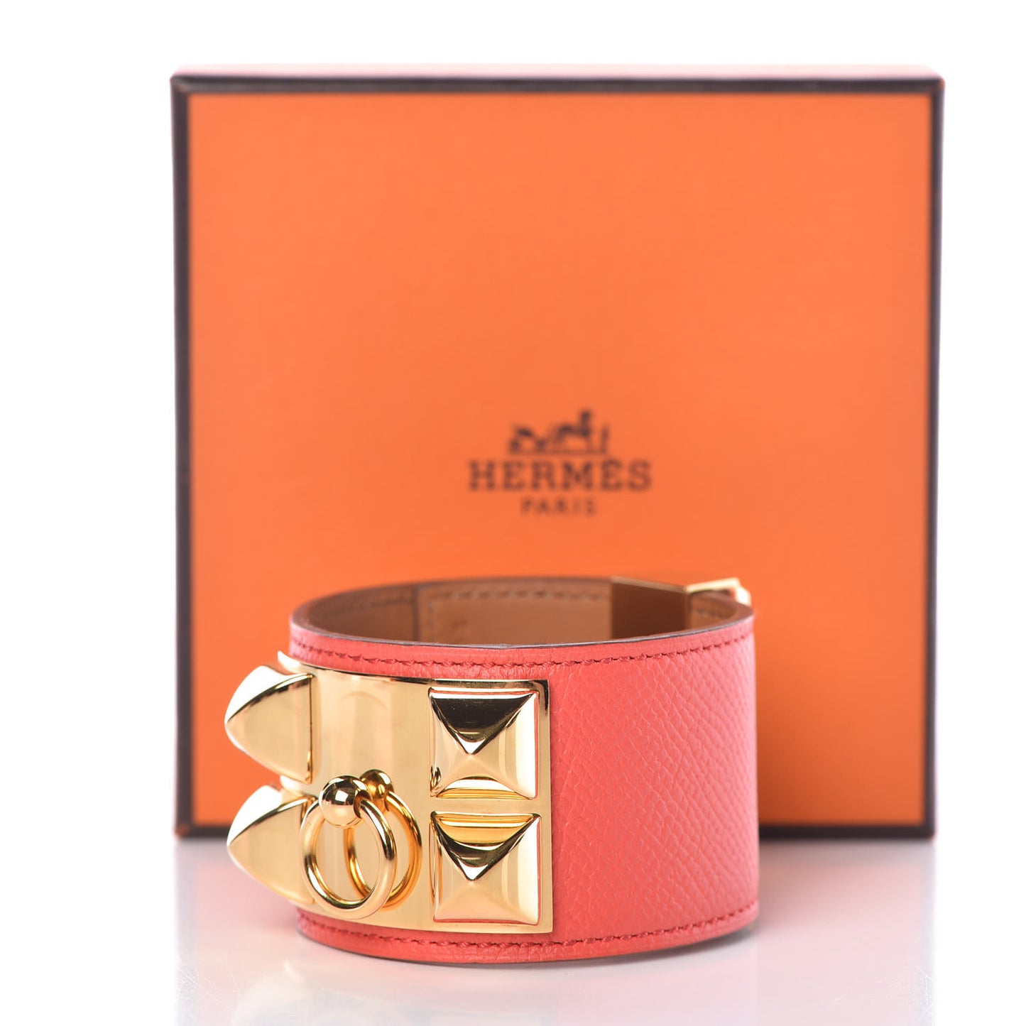 Epsom Collier de Chien CDC Bracelet L Rose Jaipur
