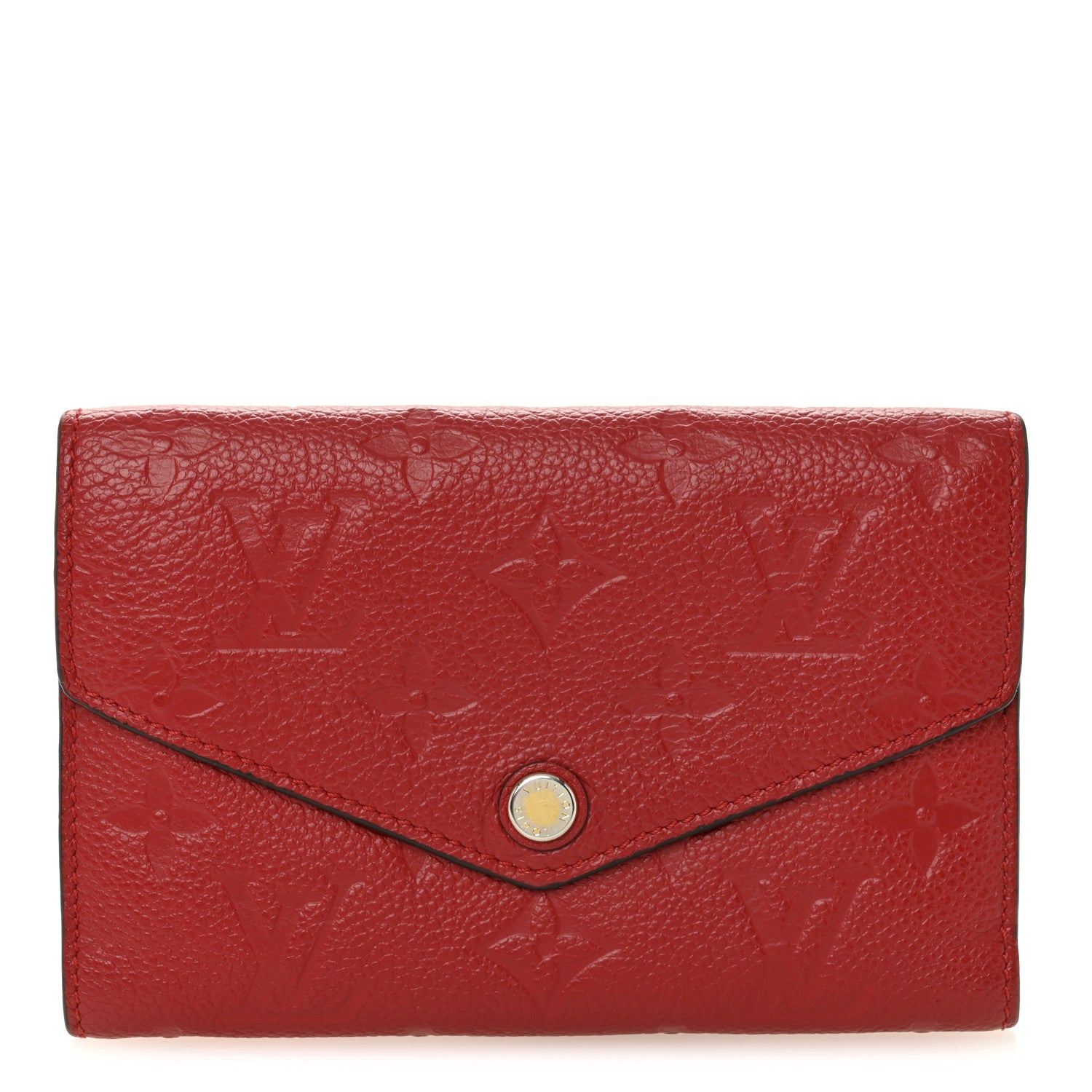 Louis Vuitton Empreinte Compact Curieuse Wallet Cherry 1 of 8