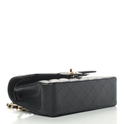 Chanel Caviar Quilted Small Double Flap Black 3 of 4