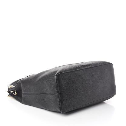 Gucci Pebbled Calfskin Large Soho Hobo Black 4 of 9