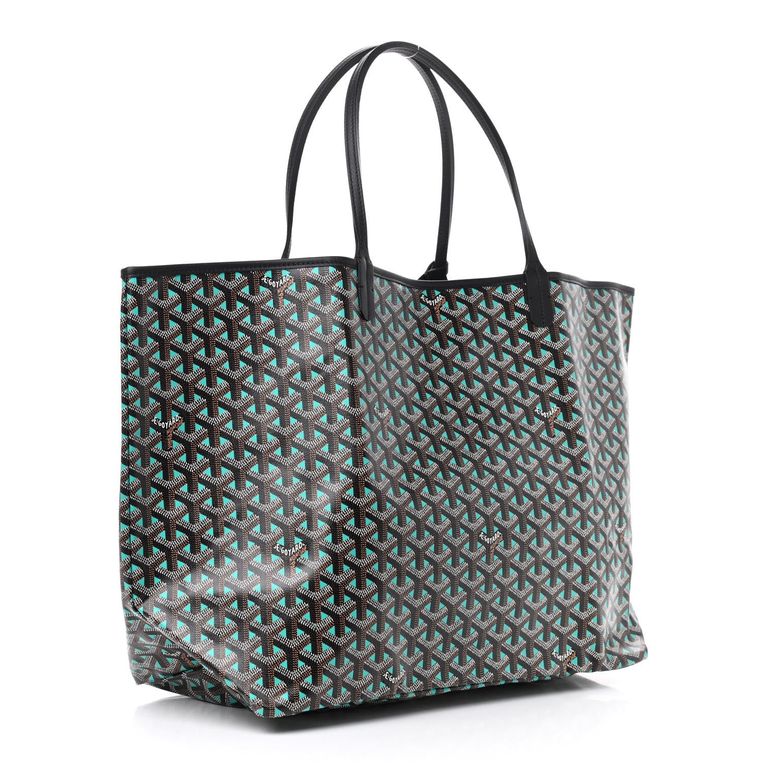 Goyard Goyardine Saint Louis Claire Voie GM Black Opaline 2 of 10