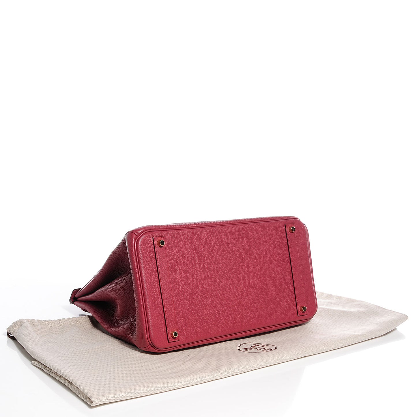 Taurillon Clemence Birkin 40 Bois de Rose