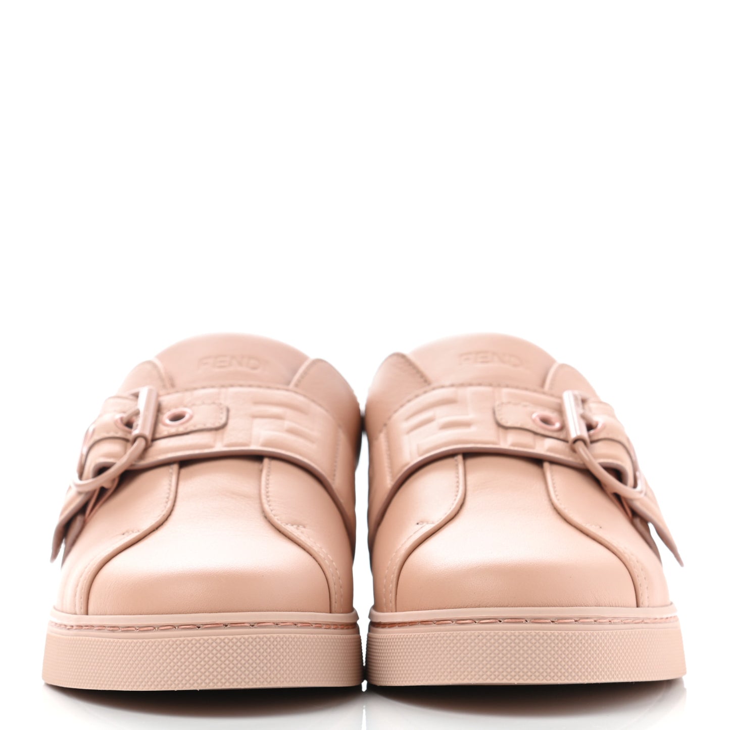 Vitello FF Embossed Womens Slip On Sneakers 39 Pink Burb