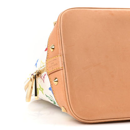 Louis Vuitton Monogram Multicolor Alma PM White 8 of 9
