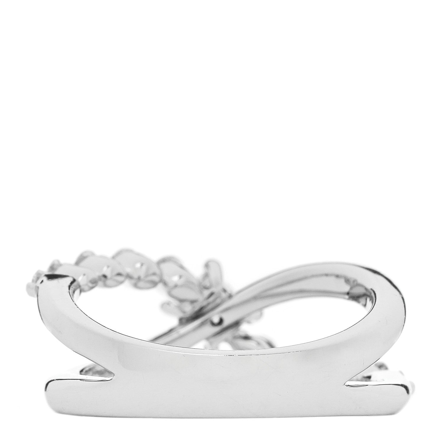 Parker & West by FASHIONPHILE Platinum Diamond .69 Crossover Ring 53 6.5 4 of 7