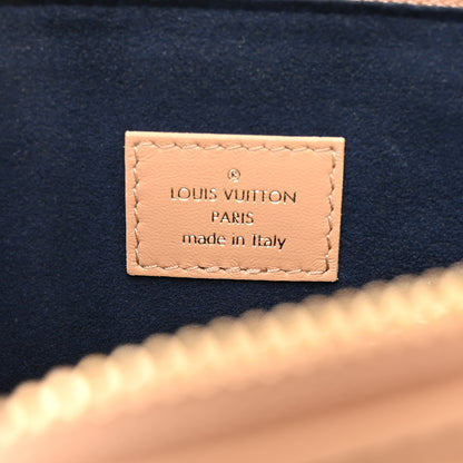 Louis Vuitton Lambskin Embossed Monogram Coussin PM Camel 8 of 13