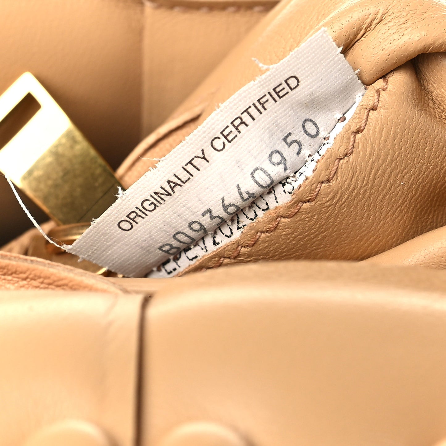 Lambskin Maxi Intreccio Padded Chain Cassette Crossbody Bag Caramel