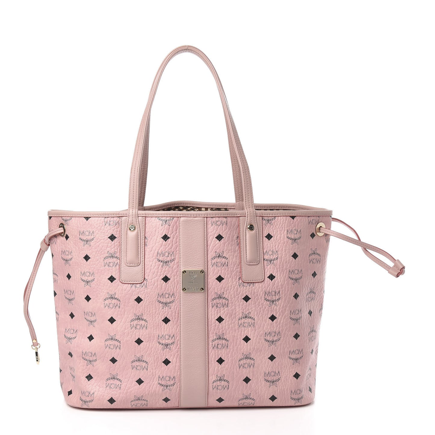 Visetos Medium Liz Reversible Shopper Tote Soft Pink