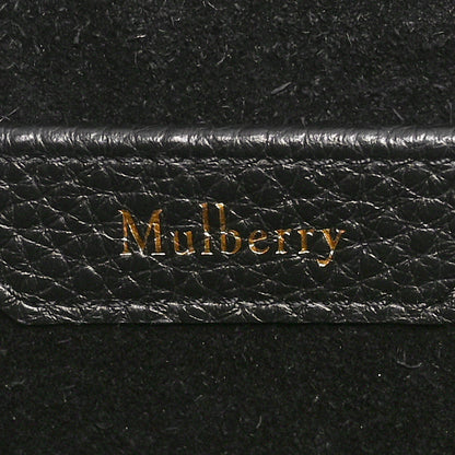 Mulberry Small Classic Grain Calfskin Small Leighton Black 6 of 9