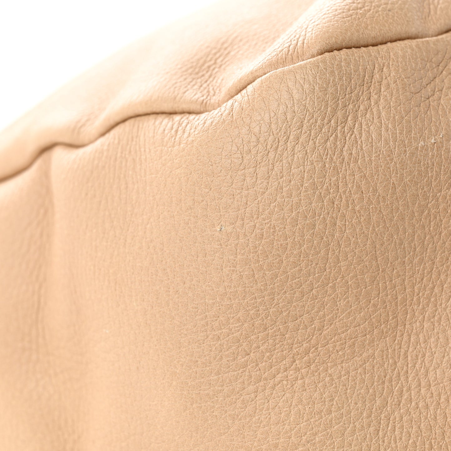 Cervo Pleats Tote Beige