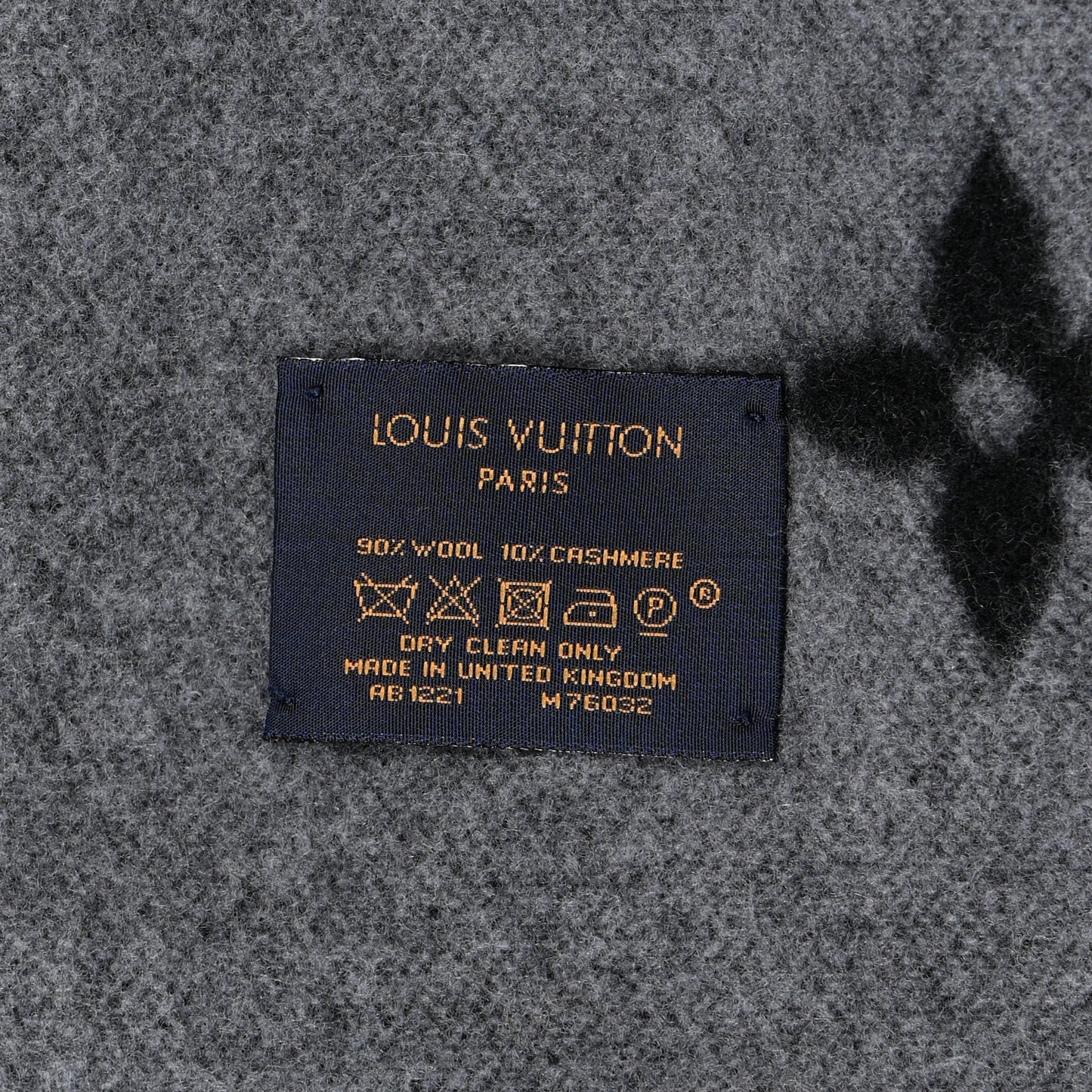 Wool Monogram Eclipse Blanket