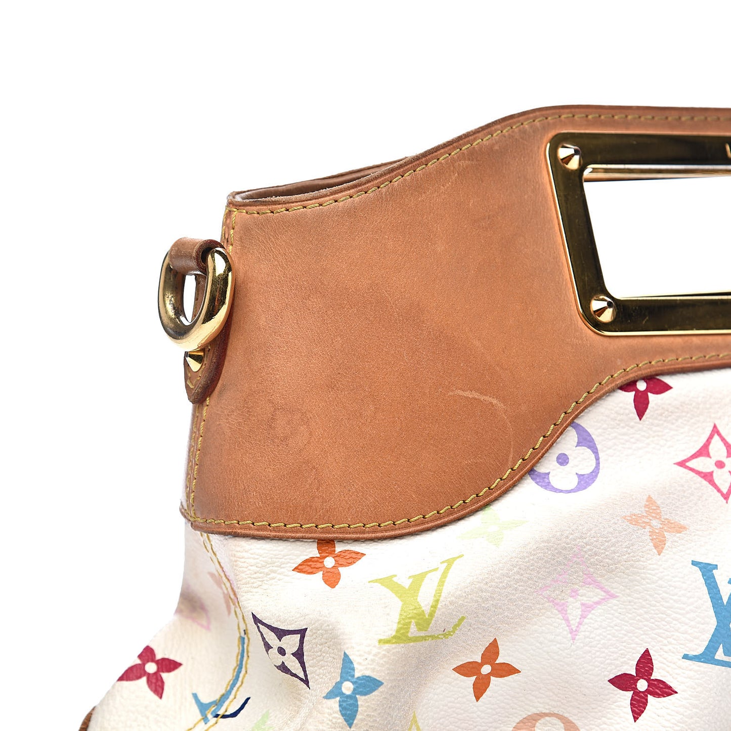 Monogram Multicolor Judy MM White