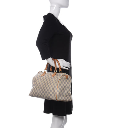 Louis Vuitton Damier Azur Speedy 30 3 of 12