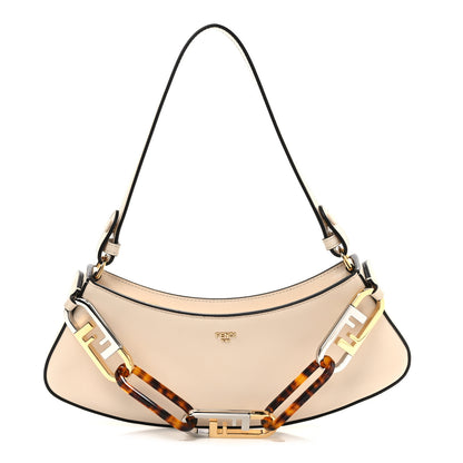 Fendi Vitello Queen Palmellato Fendi O'Lock Swing Camelia 1 of 10