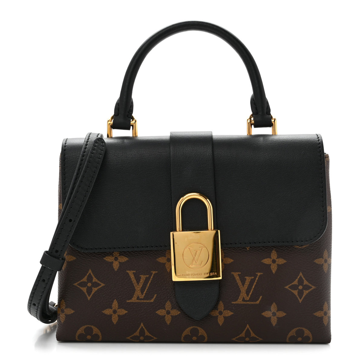Louis Vuitton Monogram Locky BB Black 2 of 23