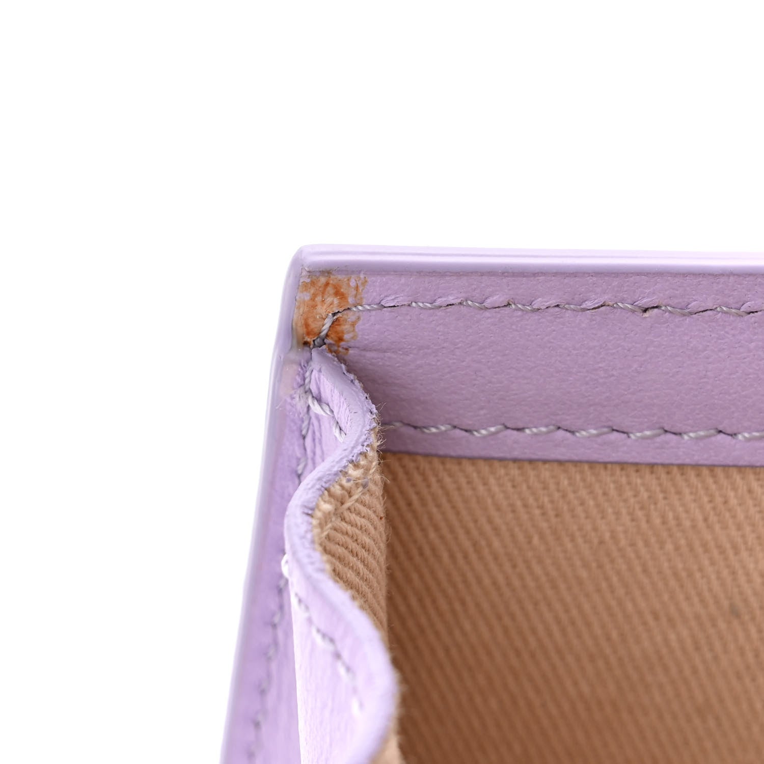 Jacquemus Smooth Calfskin Le Chiquito Long Lilac 13 of 13