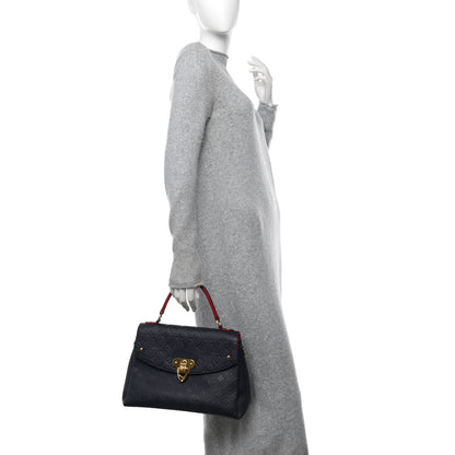 Louis Vuitton Empreinte Georges MM Marine Rouge 2 of 10