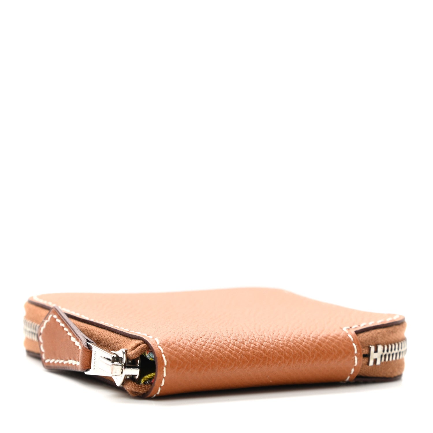Hermes Epsom Silk'in Coin Purse Gold 4 of 7