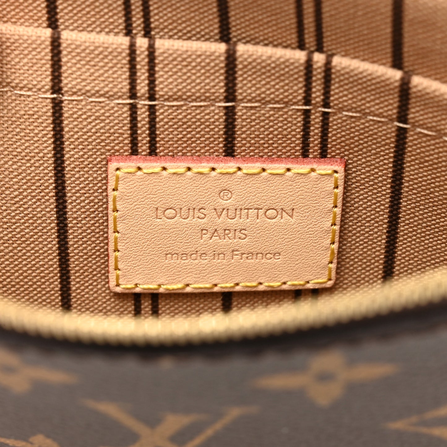 LOUIS VUITTON Monogram Neverfull MM GM Pochette
