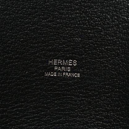 Hermes Taurillon Clemence Jypsiere 28 Black 6 of 10