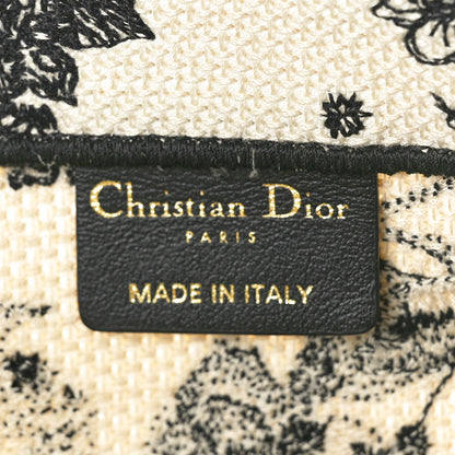 Christian Dior Canvas Zodiac Toile De Jouy Embroidered Medium Book Tote Latte 6 of 10
