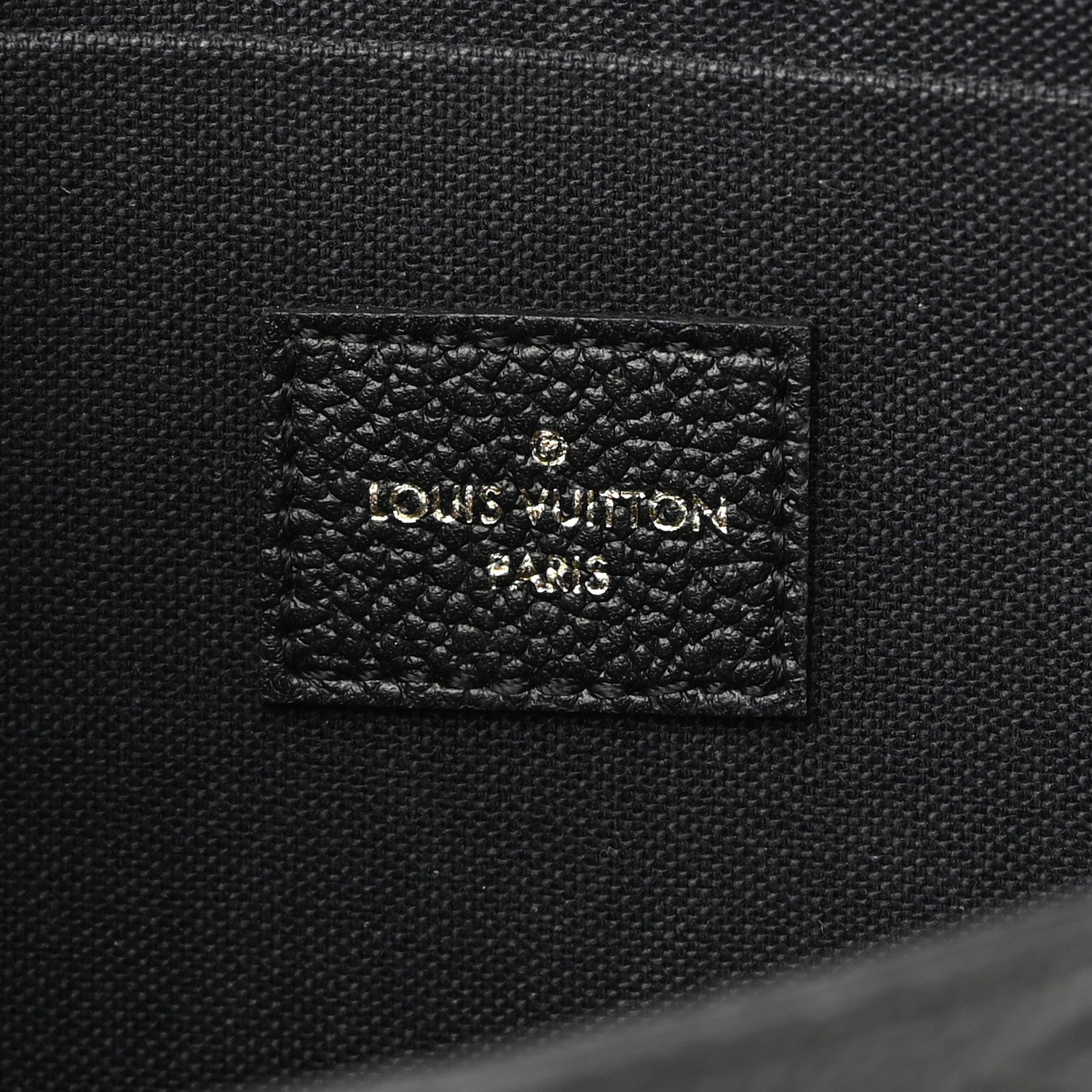 Louis Vuitton Empreinte Pochette Felicie Chain Wallet Black 7 of 11