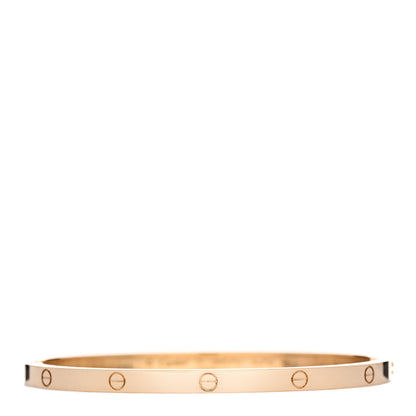 Cartier 18K Yellow Gold Small LOVE Bracelet 17 1 of 5