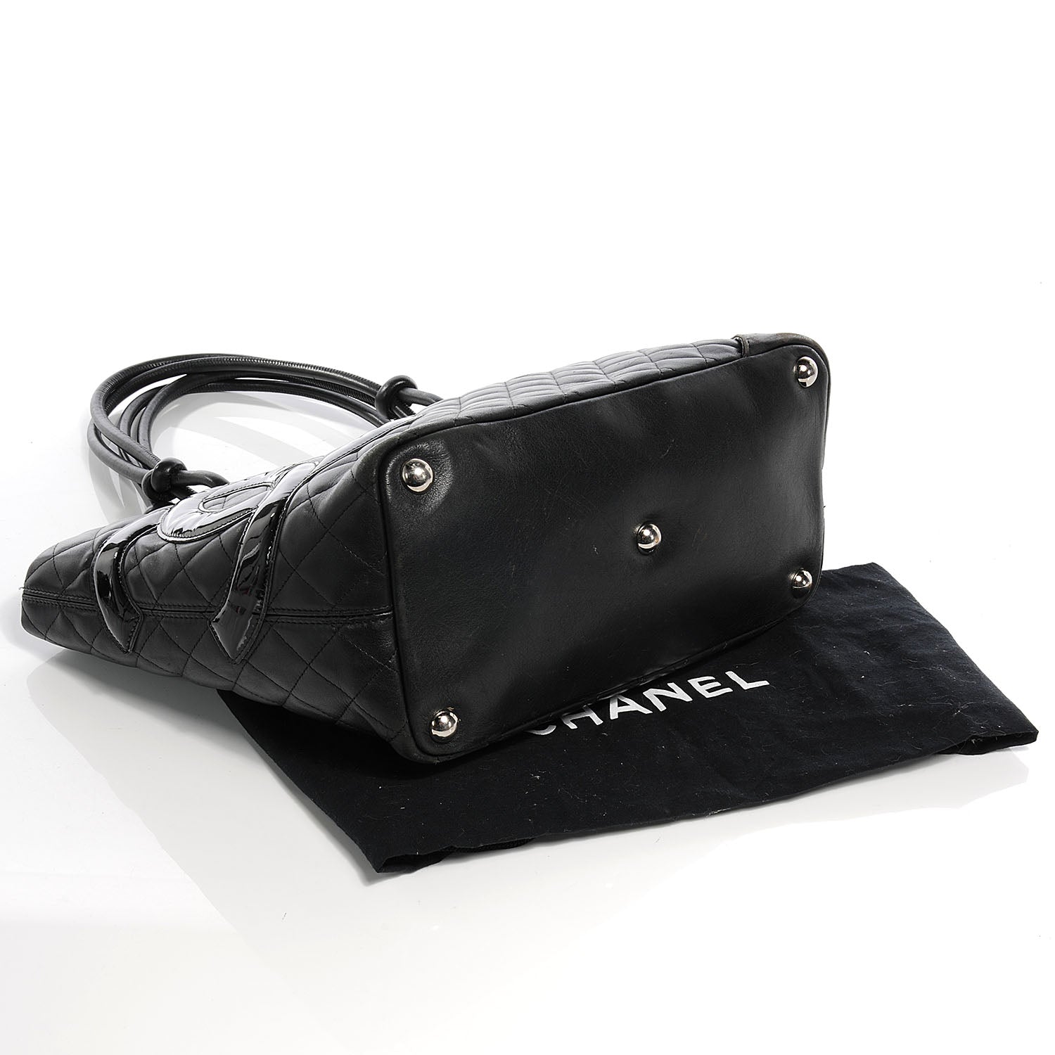 Chanel Calfskin Quilted Large Cambon Tote Black 4 of 7