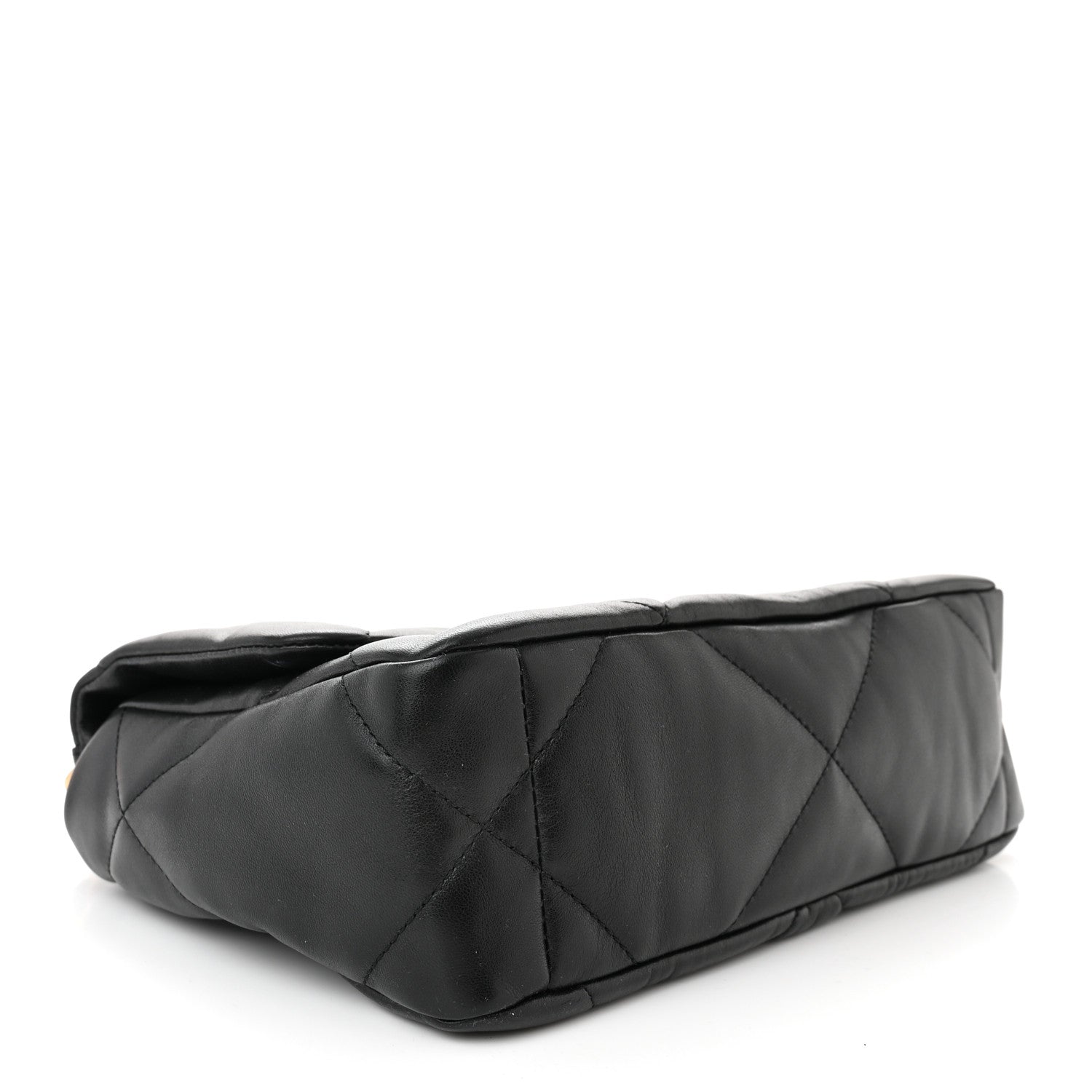 Chanel Lambskin Quilted Medium Chanel 19 Flap Black 4 of 11
