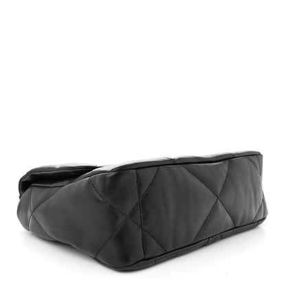 Chanel Lambskin Quilted Medium Chanel 19 Flap Black 4 of 11
