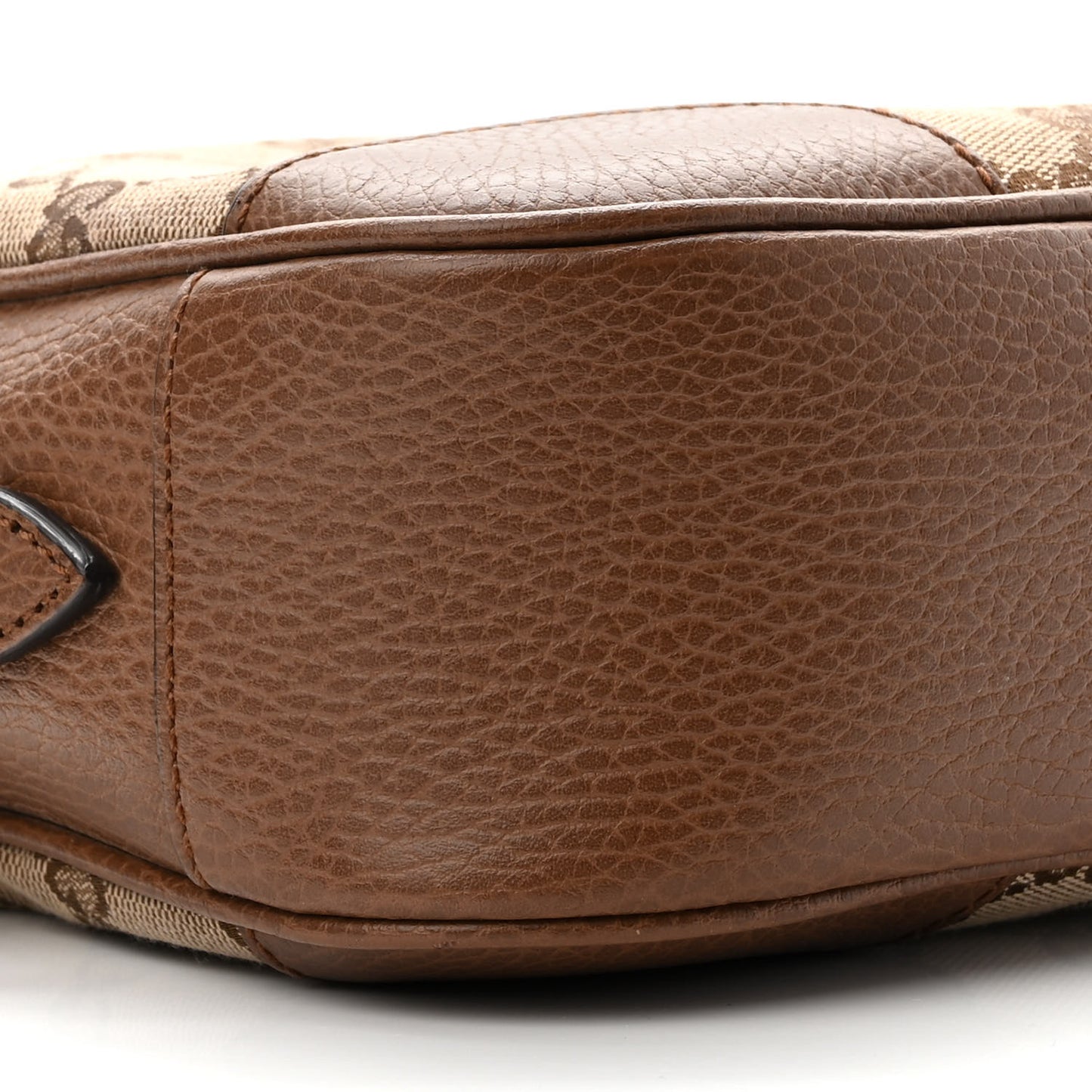 Monogram Mini Bree Messenger Bag Beige Tabacco