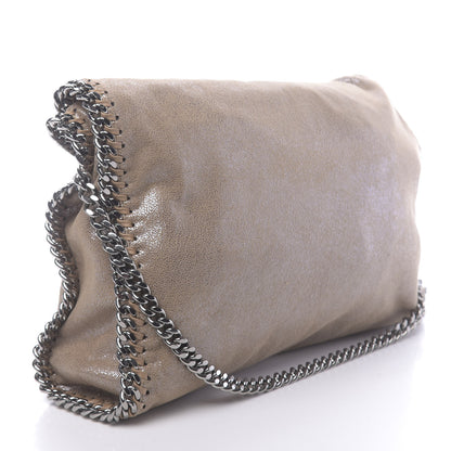 Stella McCartney Shaggy Deer Falabella Fold Over Tote Taupe 4 of 10