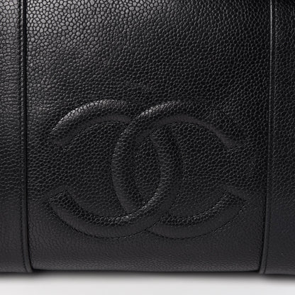 Chanel Caviar Timeless CC Duffel Bag Black 8 of 13
