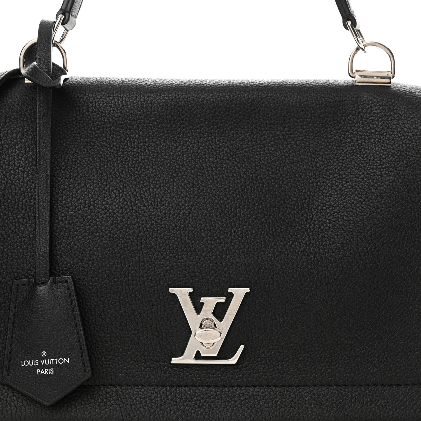Soft Calfskin Lock Me II Black