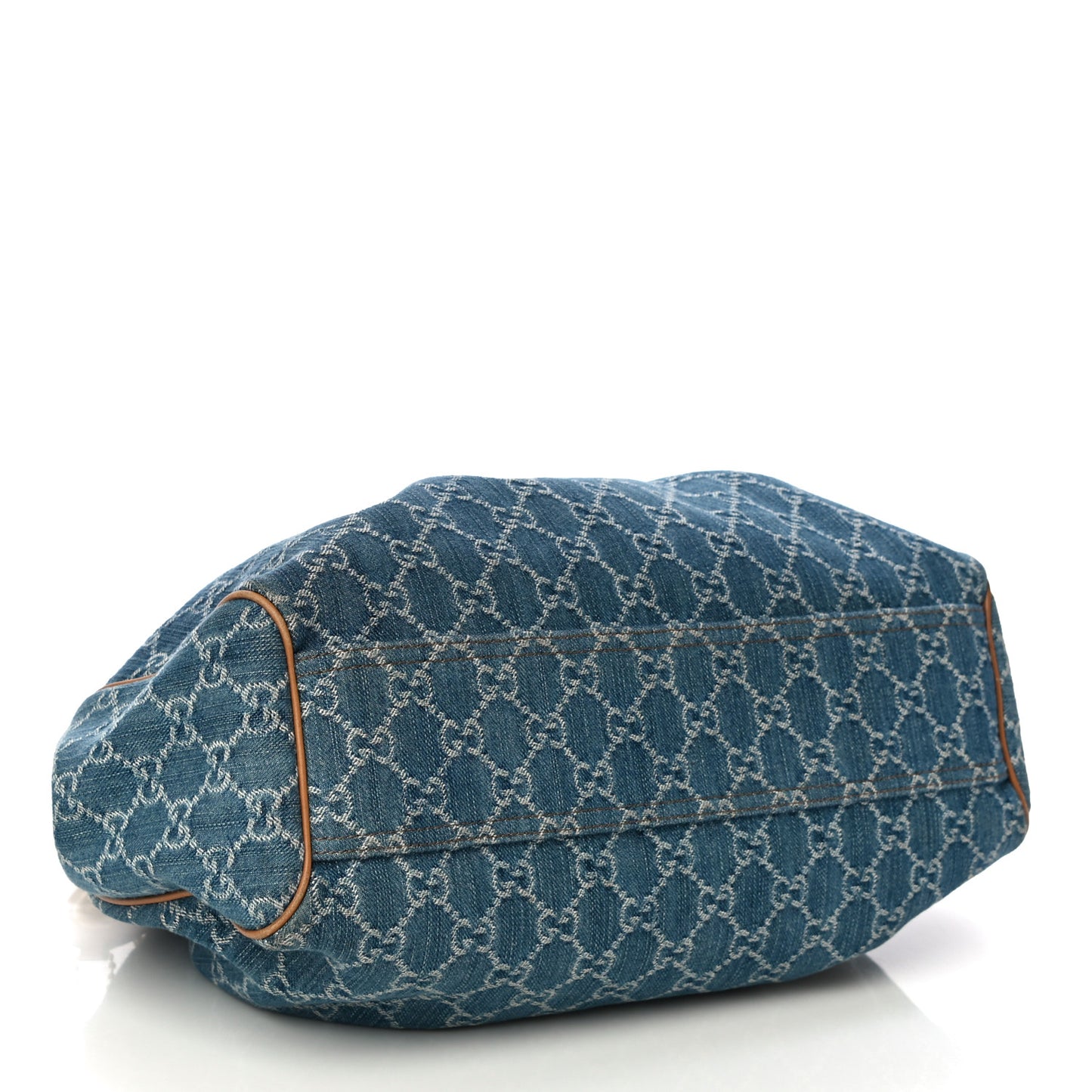 Denim Monogram Medium Sukey Tote Blue
