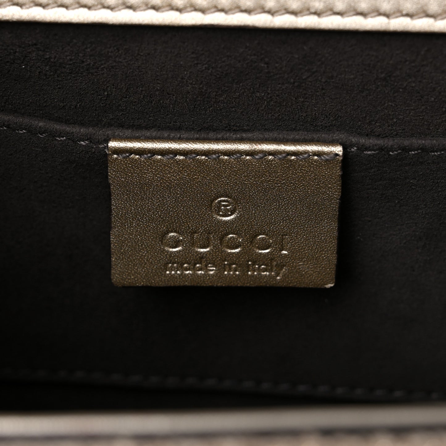 Galassia Small Padlock Shoulder Bag Platino