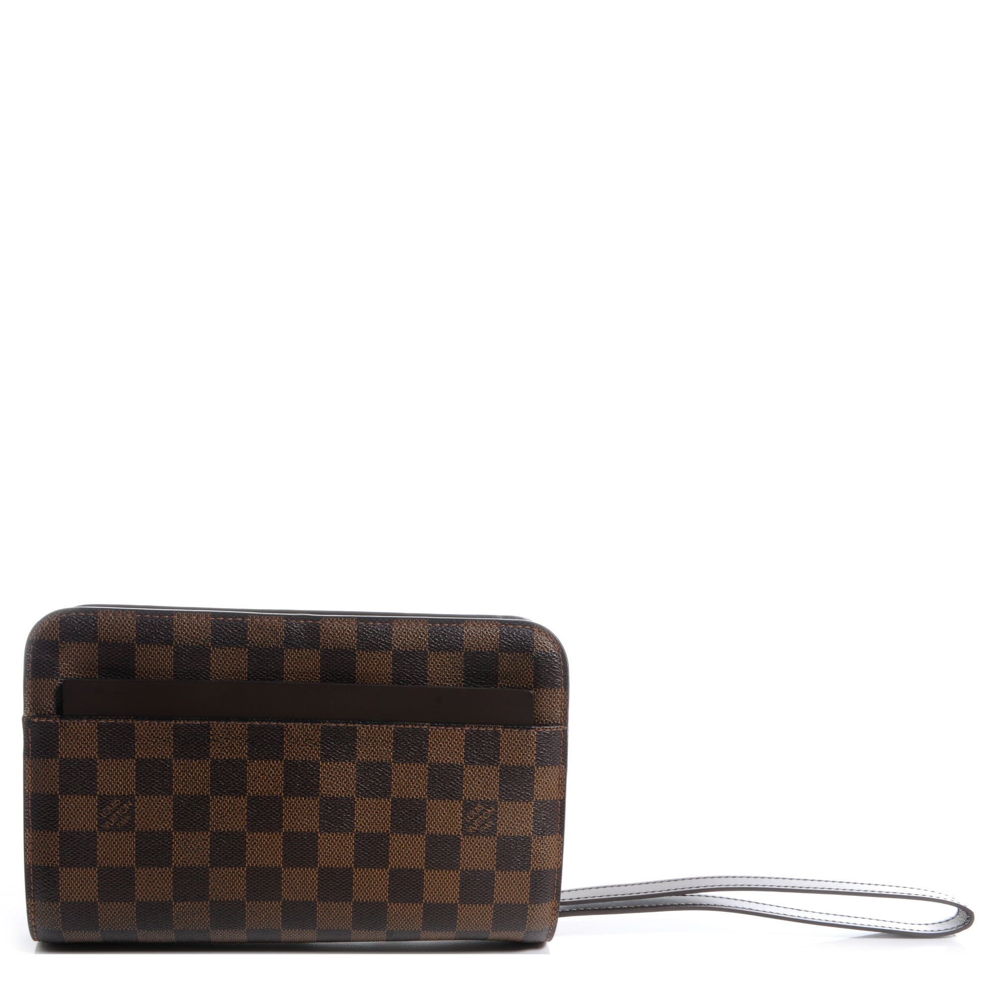 Louis Vuitton Damier Ebene Pochette Saint Louis Clutch 1 of 9