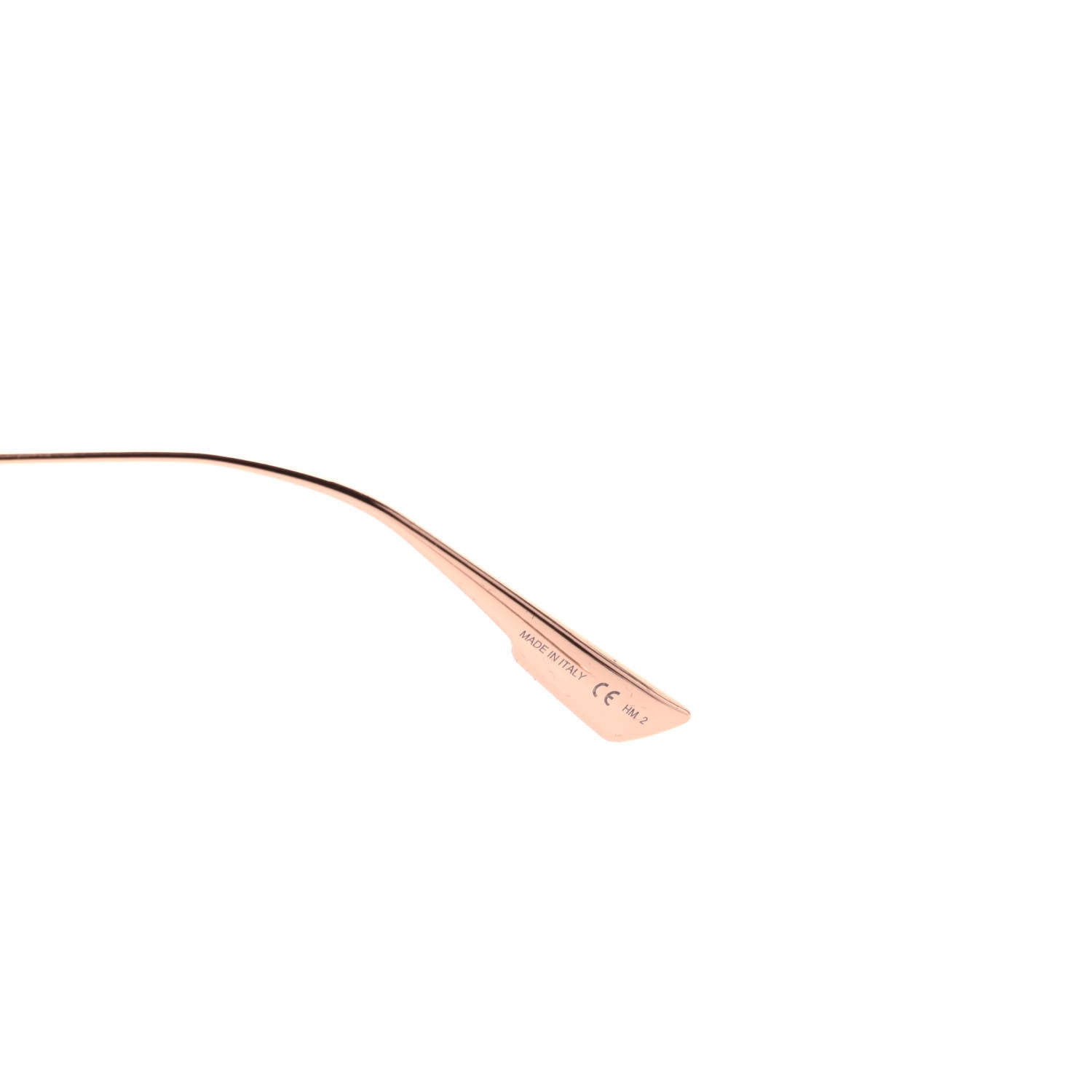 Christian Dior Metal Stronger Aviator Sunglasses Grey Fuschia Rose Gold 5 of 7