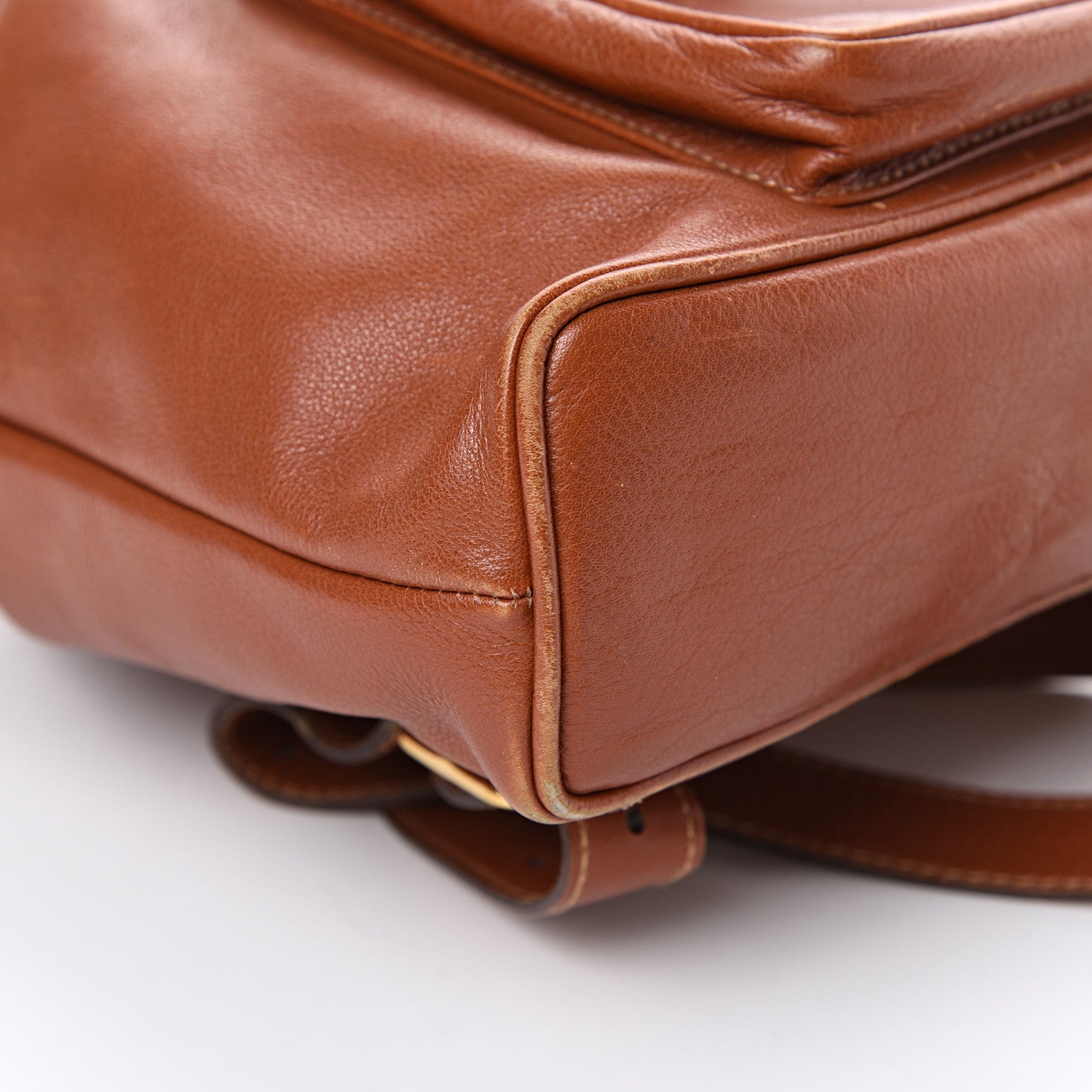 Gucci Calfskin Bamboo Backpack Brown 13 of 18
