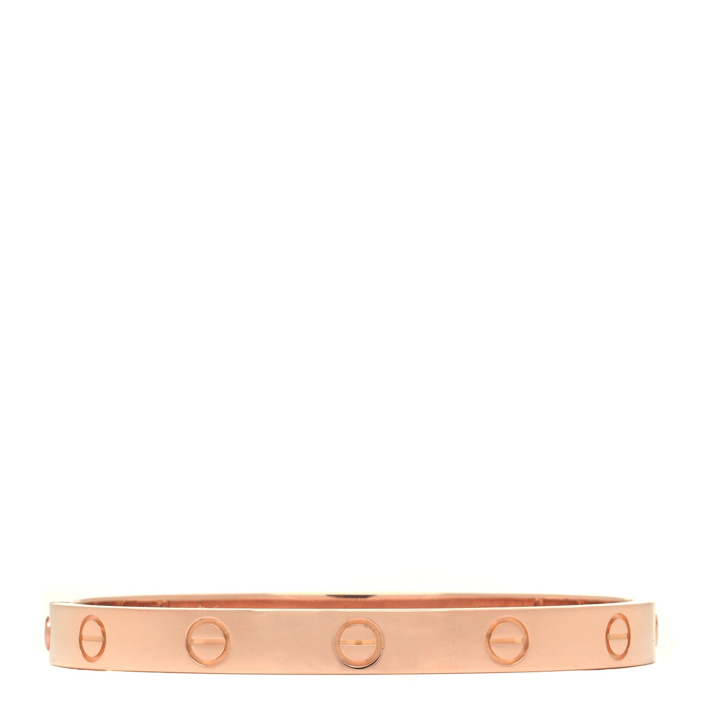 18K Pink Gold LOVE Bracelet 16