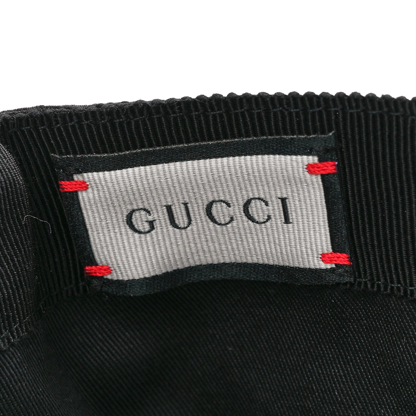 Monogram Web Baseball Hat M Black