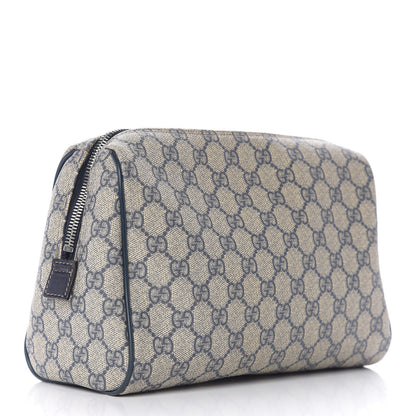Gucci GG Plus Monogram Large Toiletry Case Navy 2 of 8