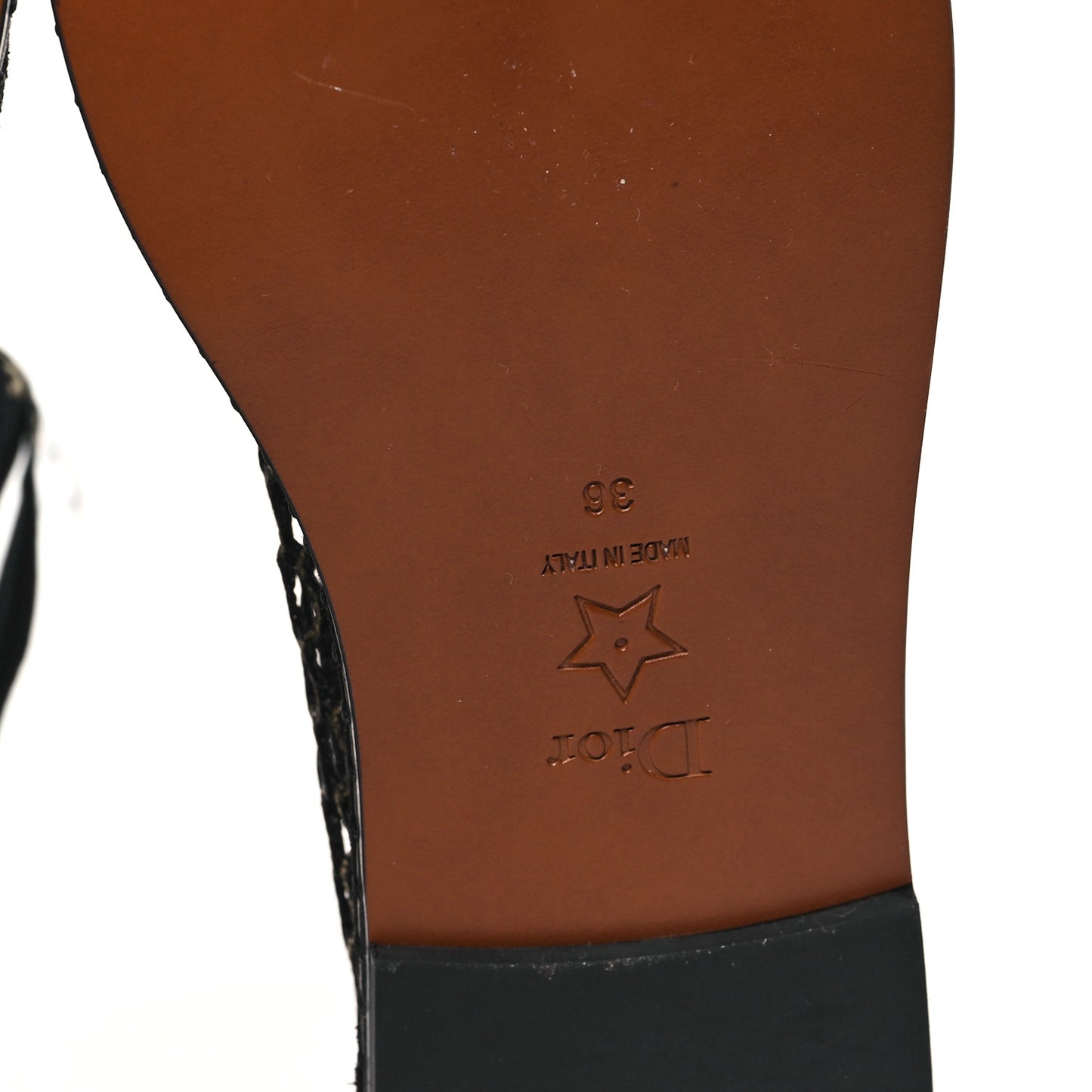 Laminated Resille Suede Nicely-D Ballet Flat 36 Black Gold