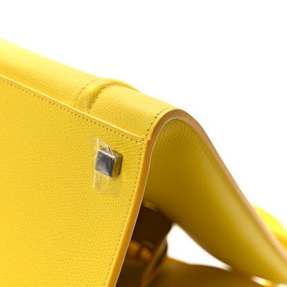 Celine Grained Calfskin Medium Phantom Luggage Yellow 12 of 14