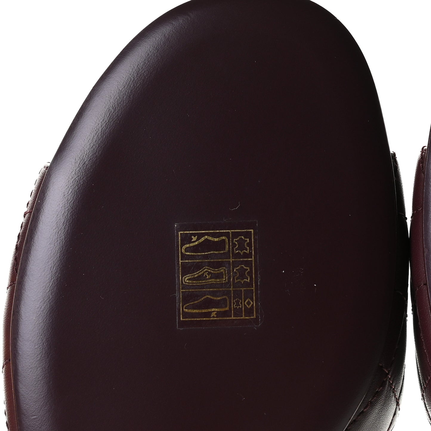 Lambskin Quilted CC Turnlock Sandals 40 Burgundy