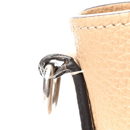 Celine Drummed Calfskin Nano Luggage Dune 11 of 17